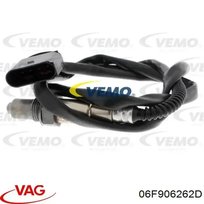 06F906262D VAG Sonda lambda, sensor direito de oxigênio depois de catalisador
