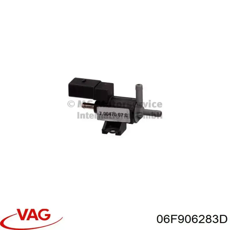 06F906283D VAG Convertidor de pressão (solenoide) de supercompressão