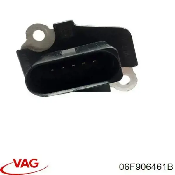 Compre 06F906461B VAG Sensor de fluxo (consumo) de ar, medidor de consumo M.A.F. - (Mass Airflow)