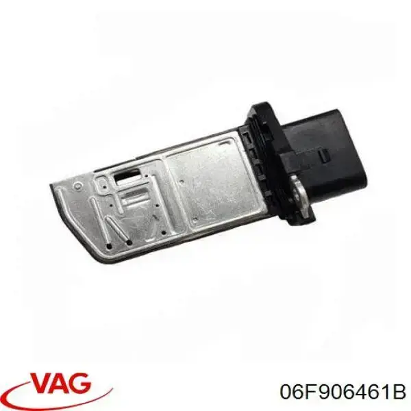 Sensor de fluxo (consumo) de ar, medidor de consumo M.A.F. - (Mass Airflow) 06F906461B VAG