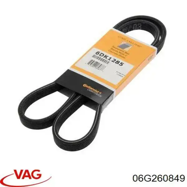 06G260849 VAG Correia dos conjuntos de transmissão