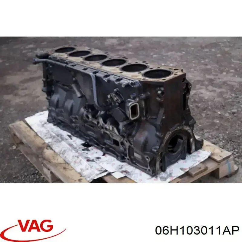 06H103011AP VAG Bloco de cilindros de motor