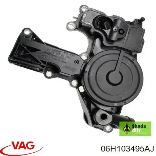 Separador de óleo (separador) do sistema de ventilação de cárter VAG 06H103495AJ preço, a partir de 54,33 USD