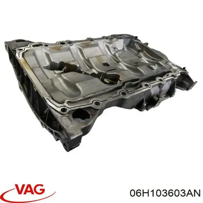 06H103603AN VAG Panela de óleo de cárter do motor, parte superior