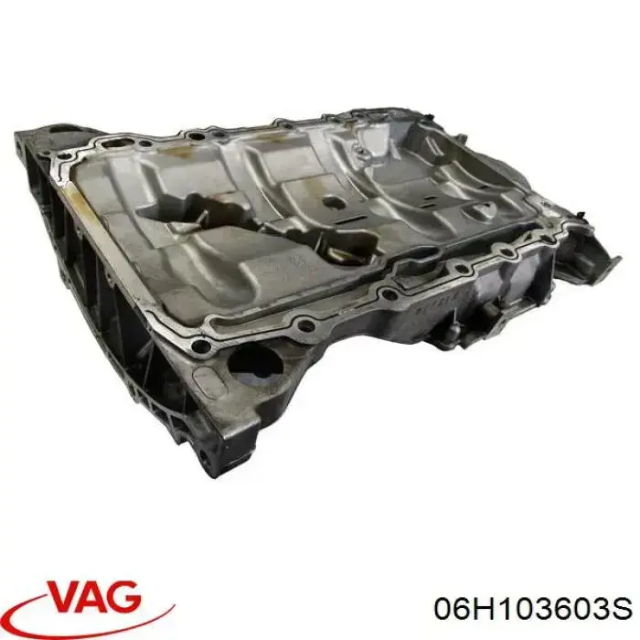 Compre 06H103603AN VAG Panela de óleo de cárter do motor, parte superior