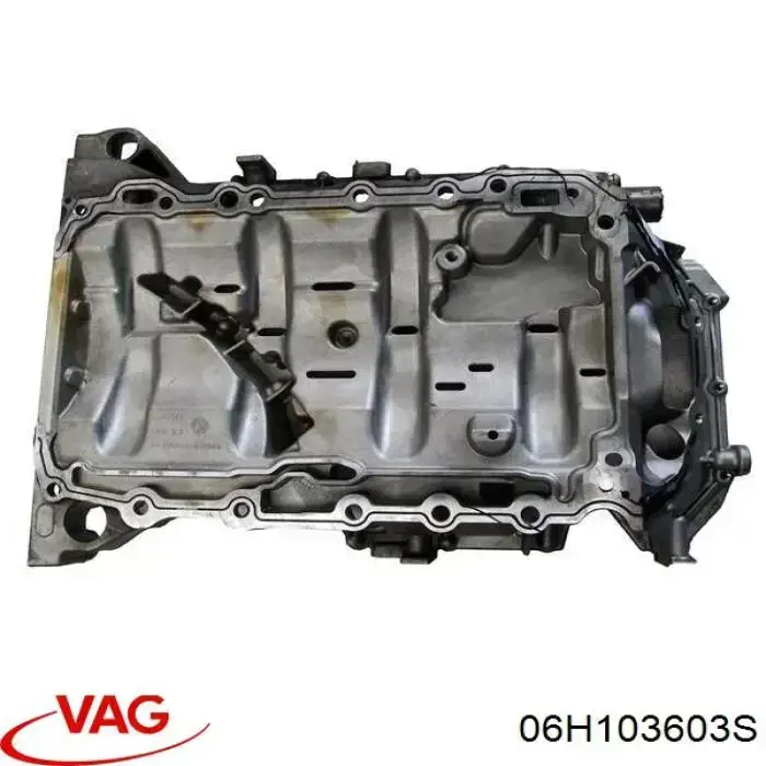 Panela de óleo de cárter do motor, parte superior VAG 06H103603S preço, a partir de 85,58 USD