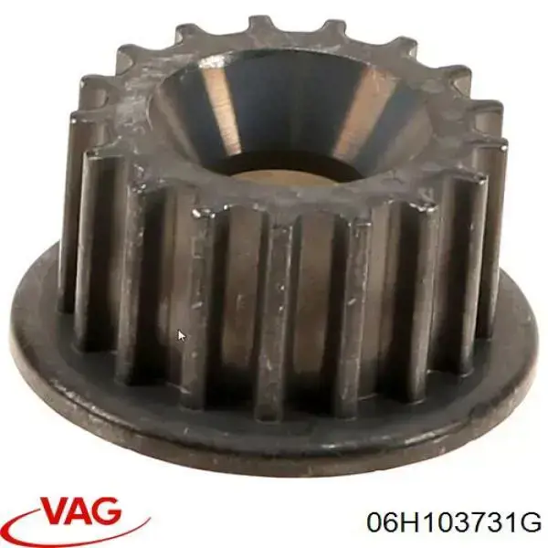 06H103731G VAG Roda dentada da árvore de equilibração