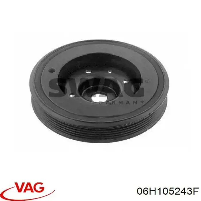 Compre 06H105243F VAG Polia de cambota