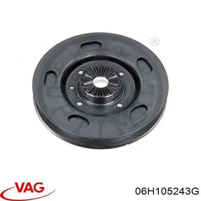 Compre 06H105243G VAG Polia de cambota