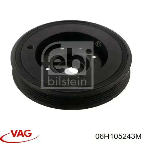 Compre 06H105243M VAG Polia de cambota