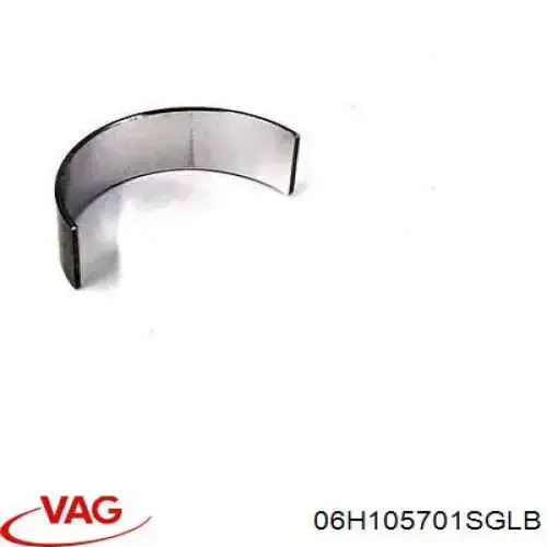 06H105701SGLB VAG Folhas inseridas de cambota de biela, kit, padrão (STD)