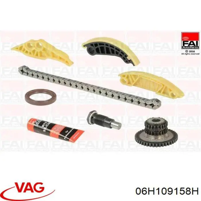 Compre 06H109158H VAG Cadeia do mecanismo de distribuição de gás da árvore de equilibração