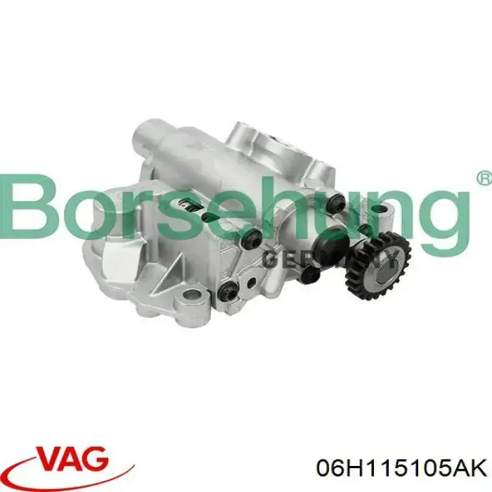 Bomba de óleo VAG 06H115105AK preço, a partir de 188,30 USD