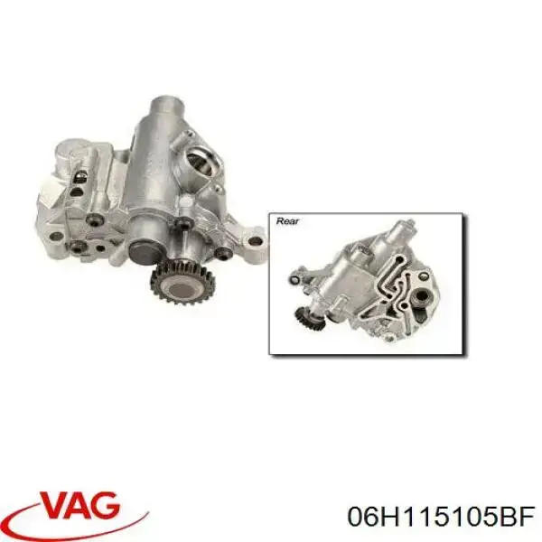 Bomba de óleo VAG 06H115105BF preço, a partir de 165,73 USD