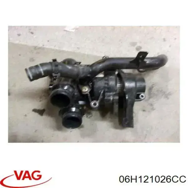 Bomba de água (bomba) de esfriamento, montada com caixa VAG 06H121026CC preço, a partir de 142,86 USD