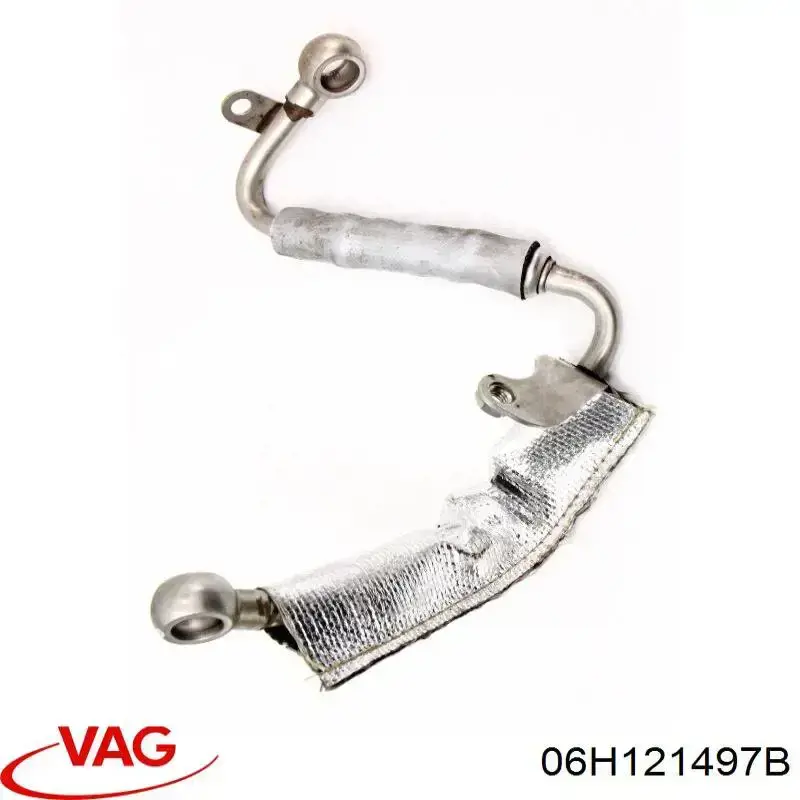 Mangueira (cano derivado) de esfriamento por líquido de turbina, fornecimento VAG 06H121497B preço, a partir de 147,48 USD
