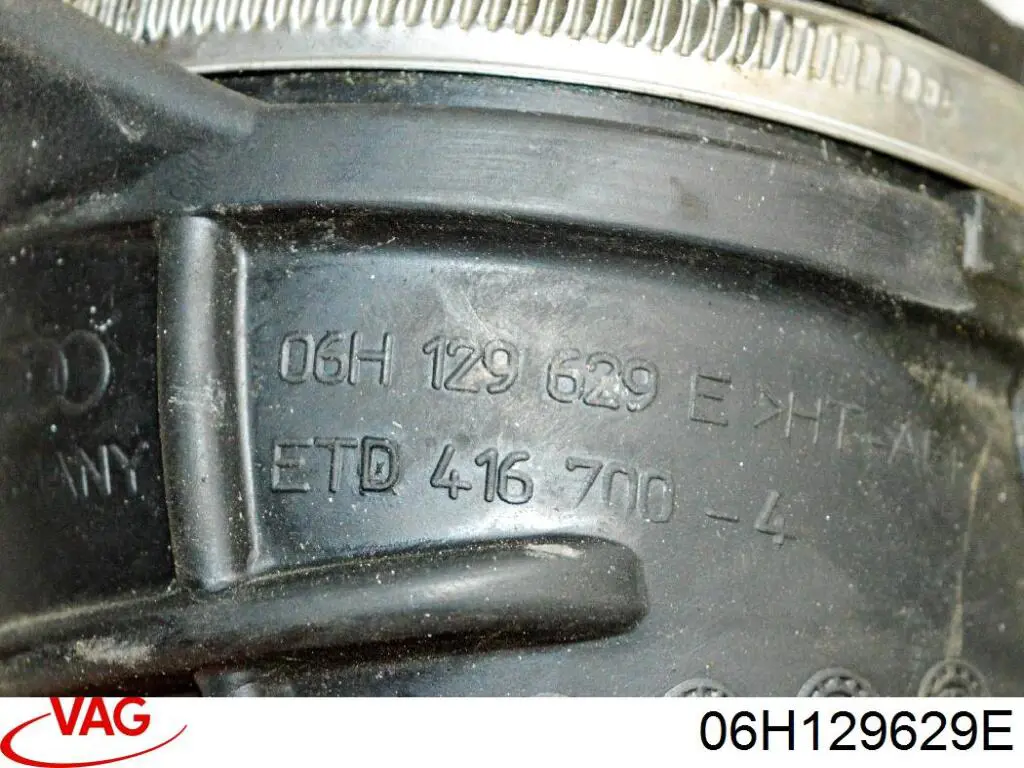 Compre 06H129629E VAG Cano derivado de ar, saída de filtro de ar