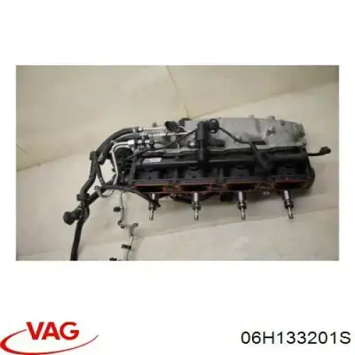 06H133201AR VAG Tubo coletor de admissão