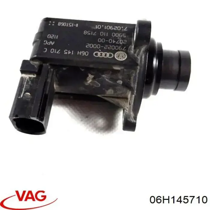 06H145710 VAG Convertidor de pressão (solenoide) de supercompressão