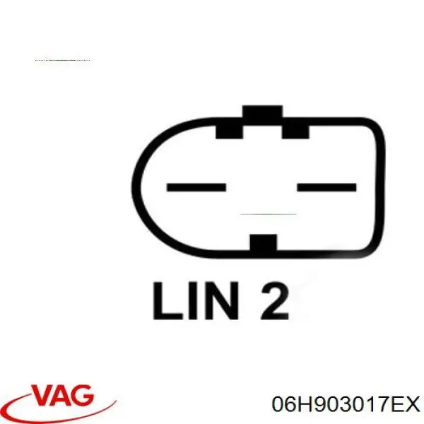 Compre 06H903017EX VAG Gerador