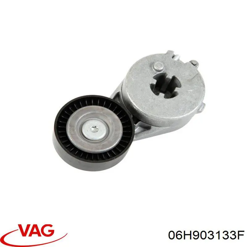 Compre 06H903133F VAG Reguladora de tensão da correia de transmissão