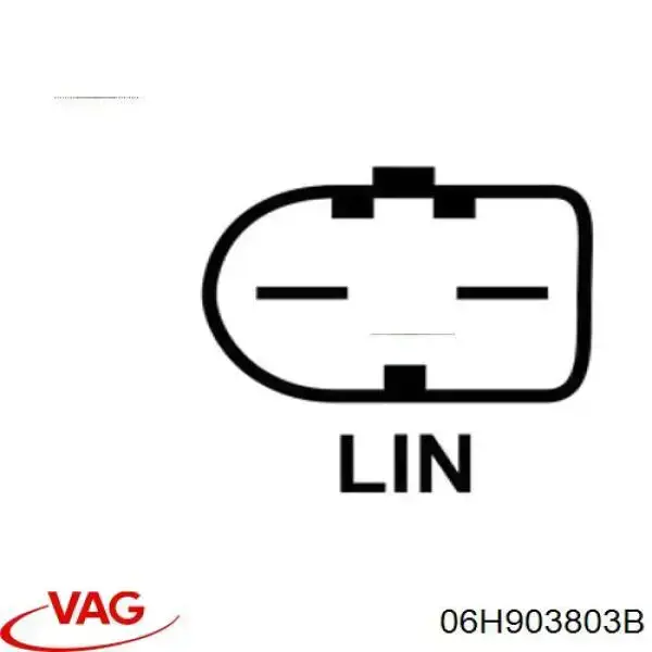 Relê-regulador do gerador (relê de carregamento) VAG 06H903803B preço, a partir de 52,76 USD