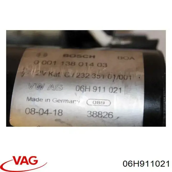 Compre 06H911021 VAG Motor de arranco