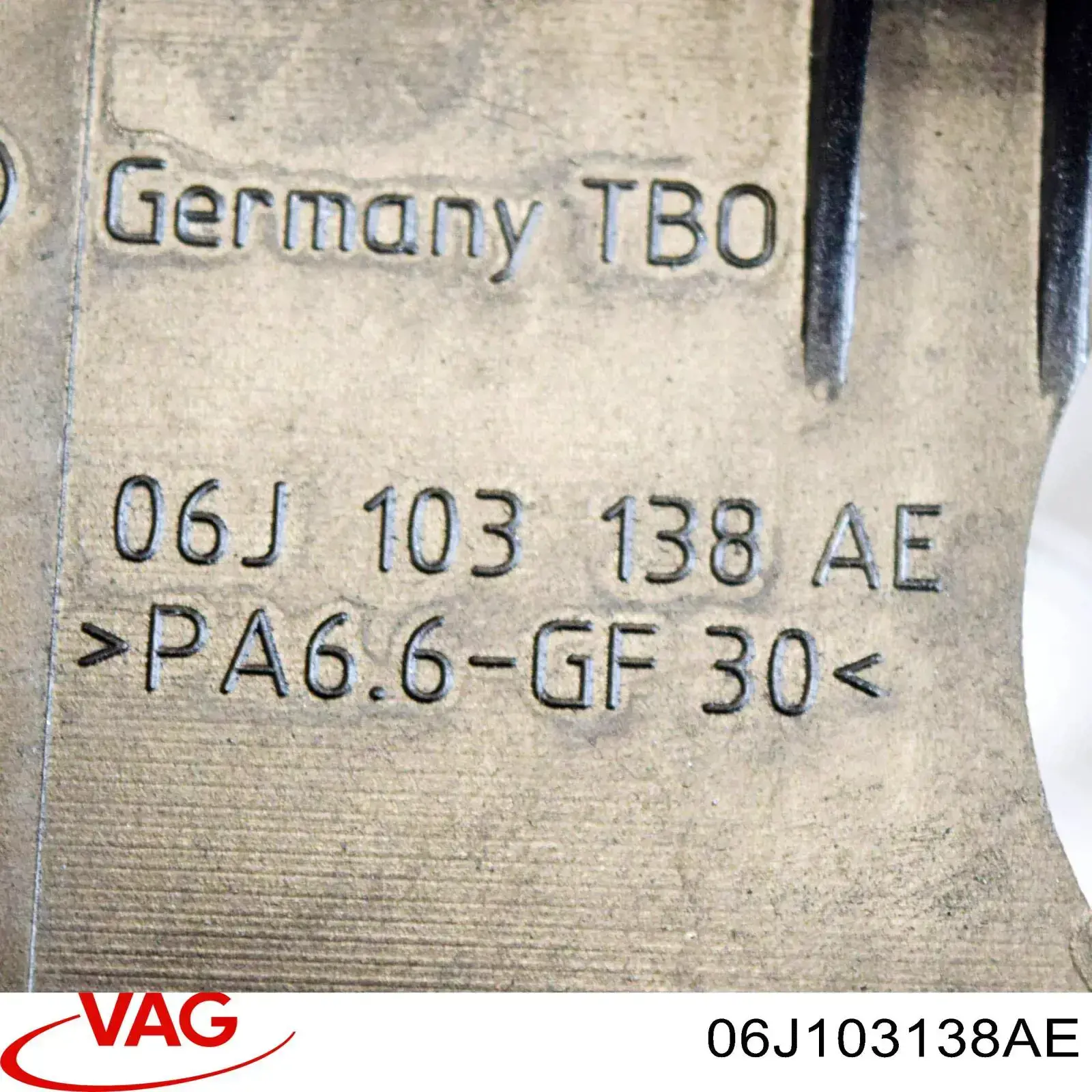 06J103138AE VAG Defletor de óleo de panela de motor