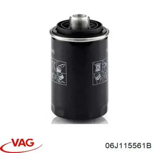 06J115561B VAG Filtro de óleo