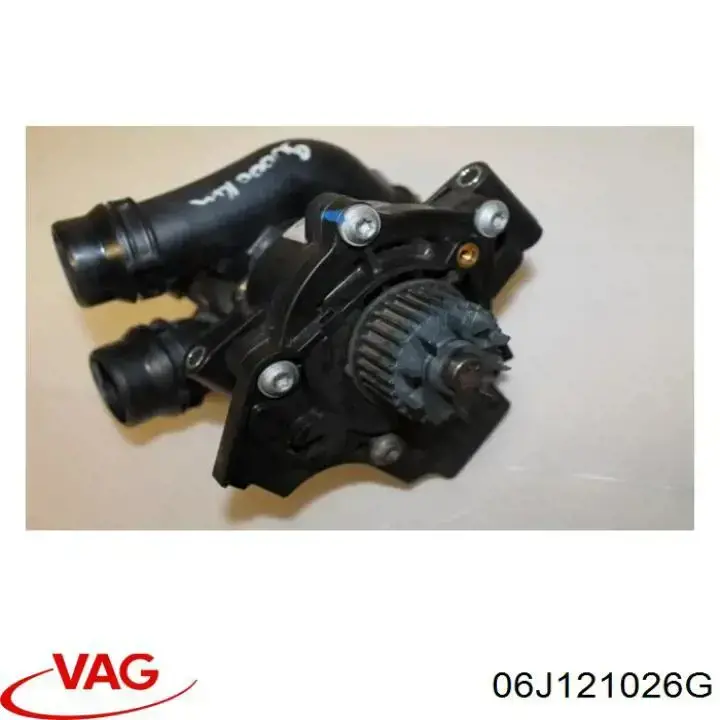 Bomba de água (bomba) de esfriamento, montada com caixa VAG 06J121026G preço, a partir de 50,77 USD
