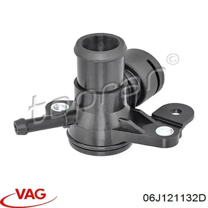 Compre 06J121132D VAG Flange do sistema de esfriamento (união em T)