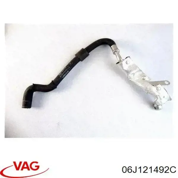 06J121492C VAG Mangueira (cano derivado) de esfriamento por líquido de turbina, linha de combustível de retorno