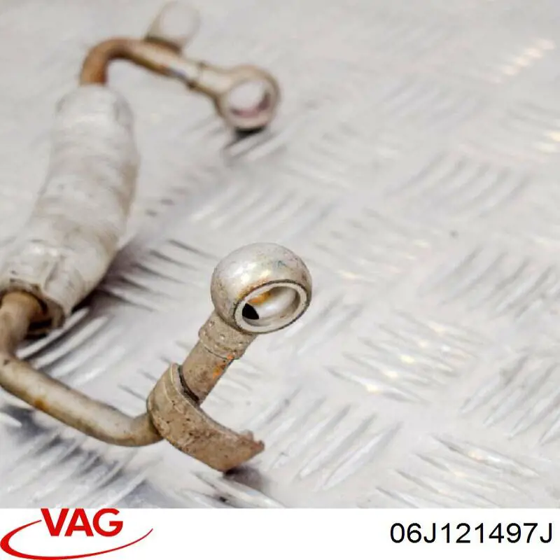 06J121497J VAG Mangueira (cano derivado) de esfriamento por líquido de turbina, fornecimento