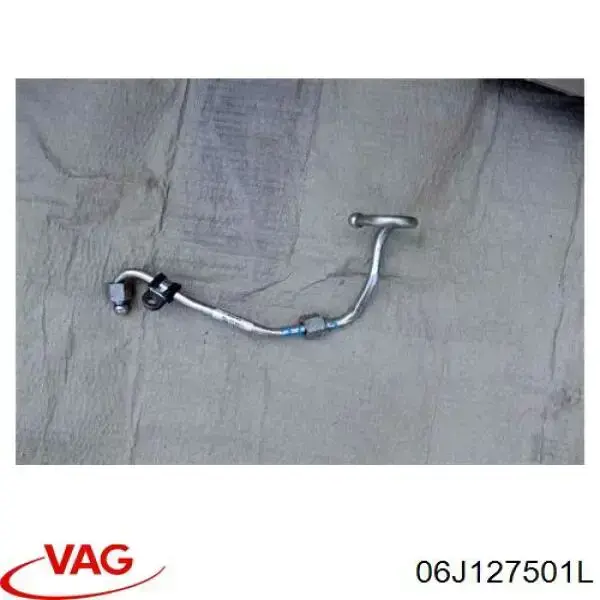 06J127501L VAG Tubo de combustível, desde a Bomba de Combustível de Pressão Alta até a sonda de combustível