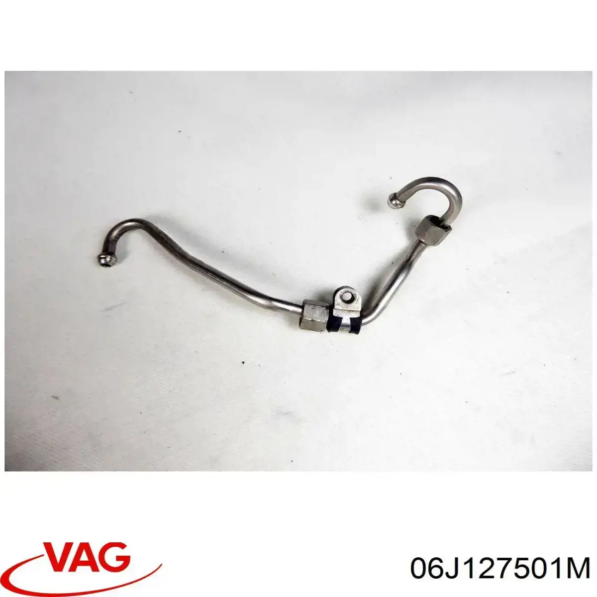 06J127501M VAG Tubo de combustível, desde a Bomba de Combustível de Pressão Alta até a sonda de combustível