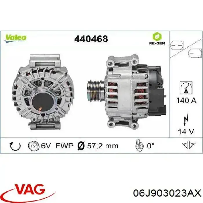 Correia dos conjuntos de transmissão VAG 06J903023AX preço, a partir de 102,54 USD