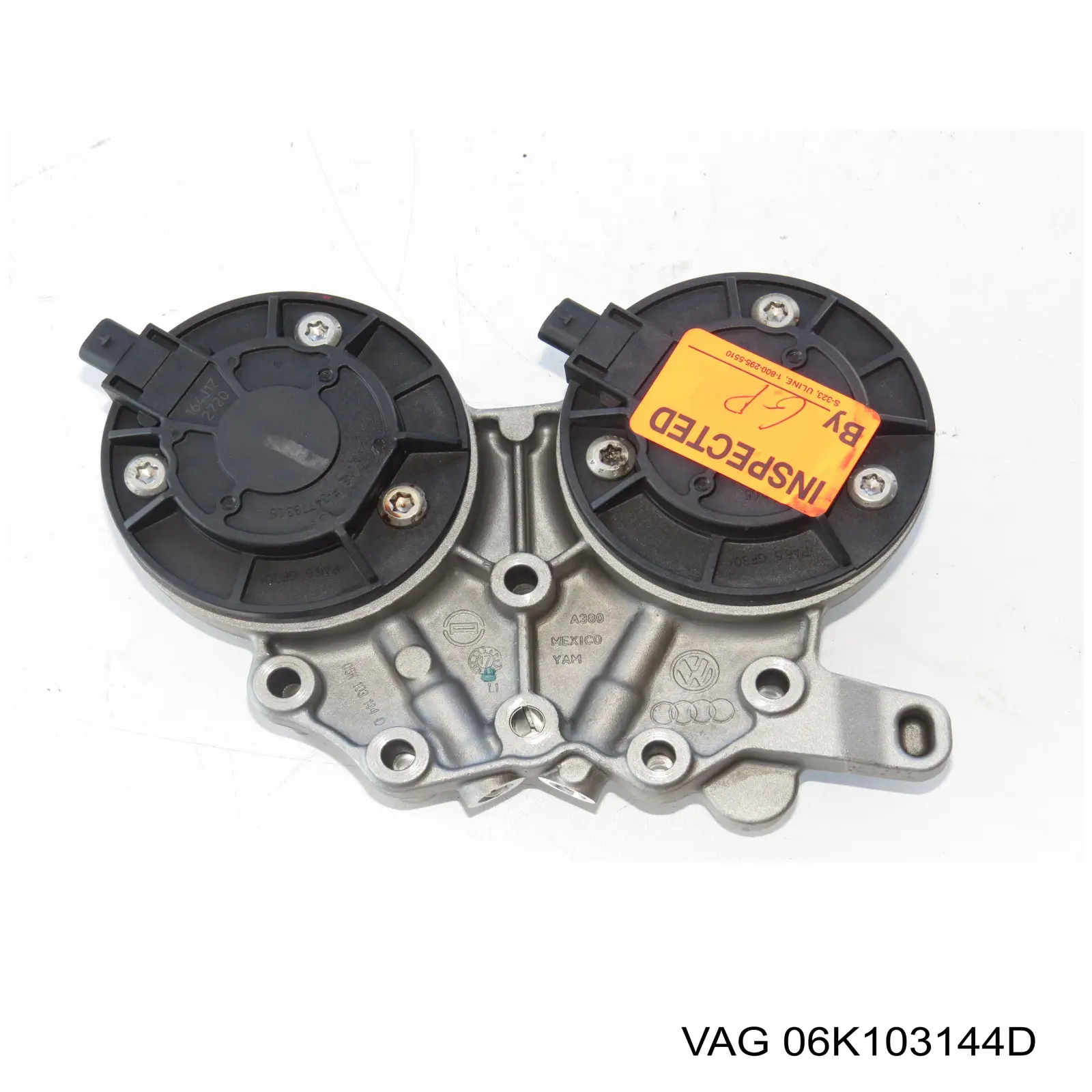 06K103144D VAG Tampa dianteira de cabeça de motor (CBC)