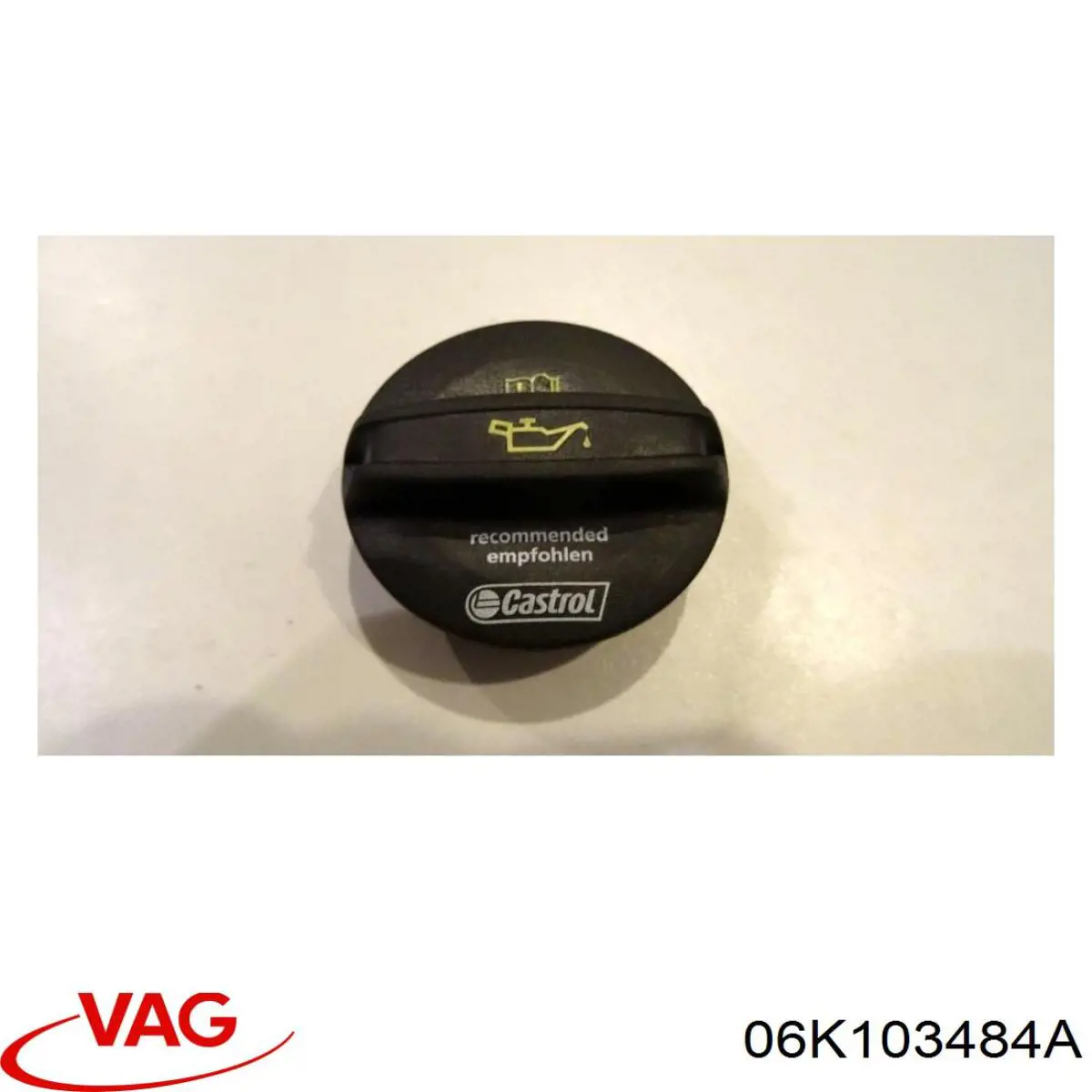 06K103484A VAG Vedante de válvula de ventilação de cárter