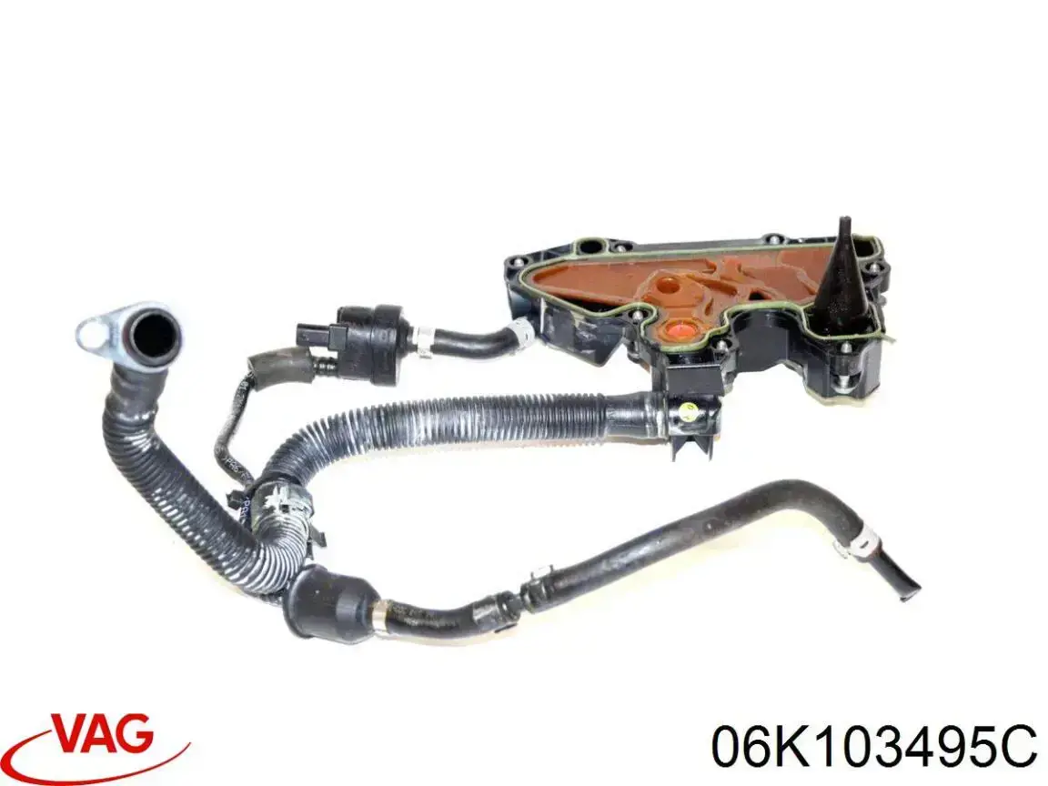 06K103495C VAG Separador de óleo (separador) do sistema de ventilação de cárter