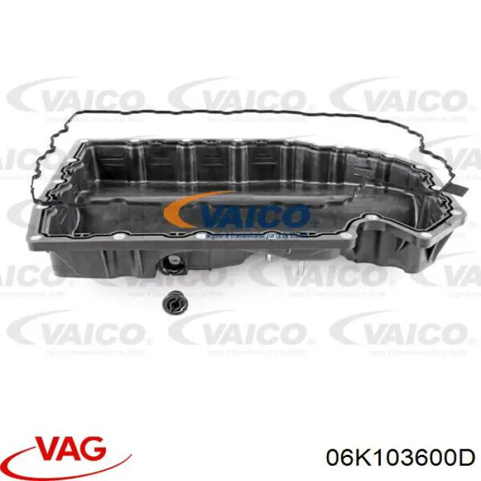 06K103600D VAG Panela de óleo de cárter do motor, parte inferior