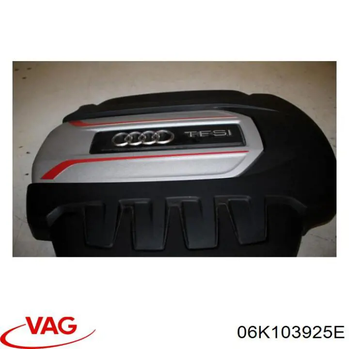 06K103925E VAG Tampa de motor decorativa