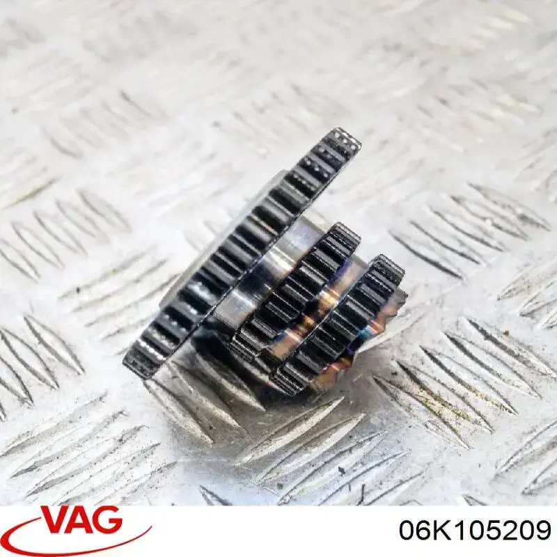 Engrenagem de cadeia da roda dentada de acionamento de cambota de motor VAG 06K105209 preço, a partir de 62,41 USD