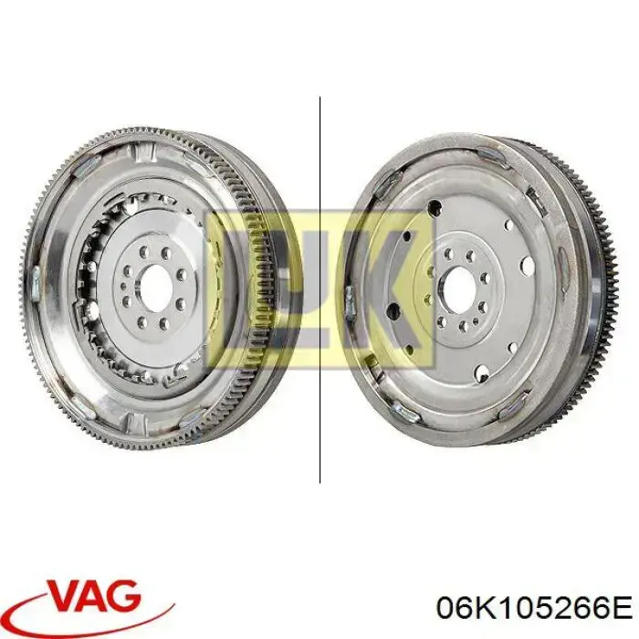 06K105266E VAG Volante de motor