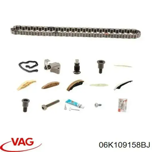 Cadeia do mecanismo de distribuição de gás VAG 06K109158BJ preço, a partir de 70,49 USD