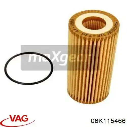 06K115466 VAG Filtro de óleo