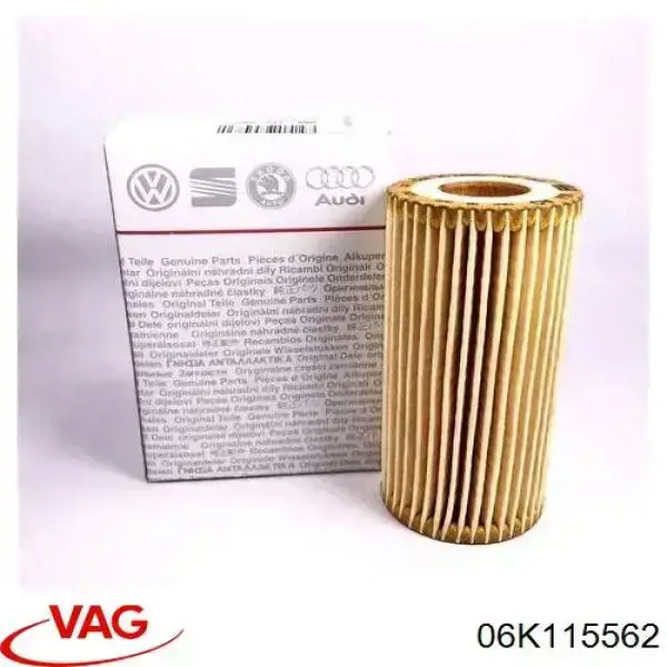 Compre 06K115562 VAG Filtro de óleo