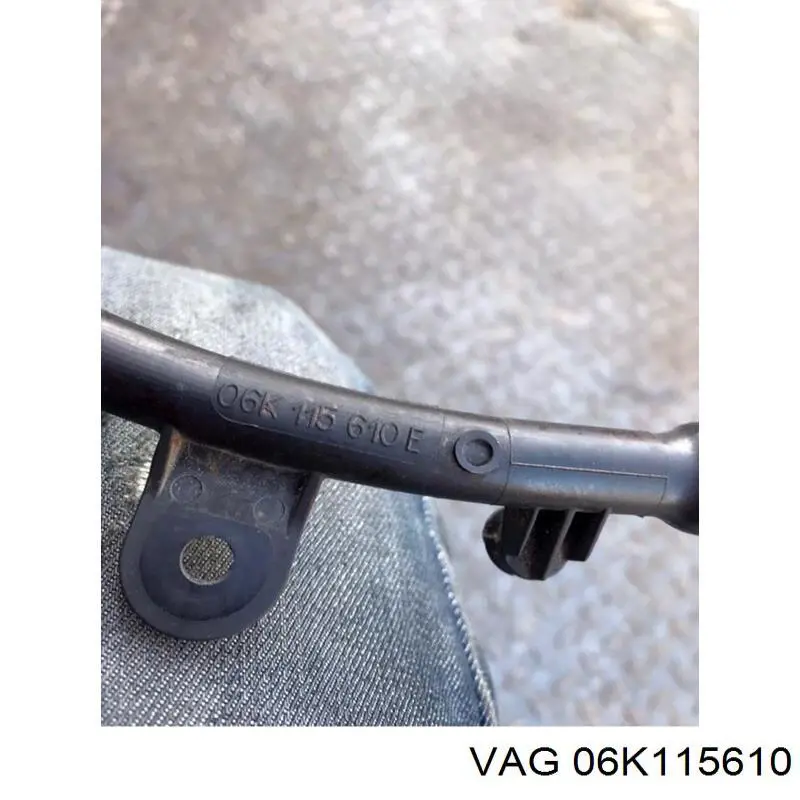 06L115610E VAG Guia de sonda indicador do nível de óleo no motor