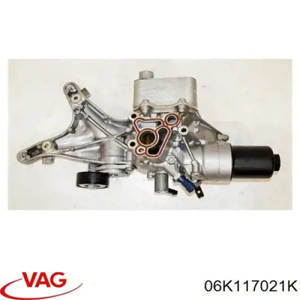 Radiador de óleo (frigorífico), debaixo de filtro VAG 06K117021K preço, a partir de 61,60 USD