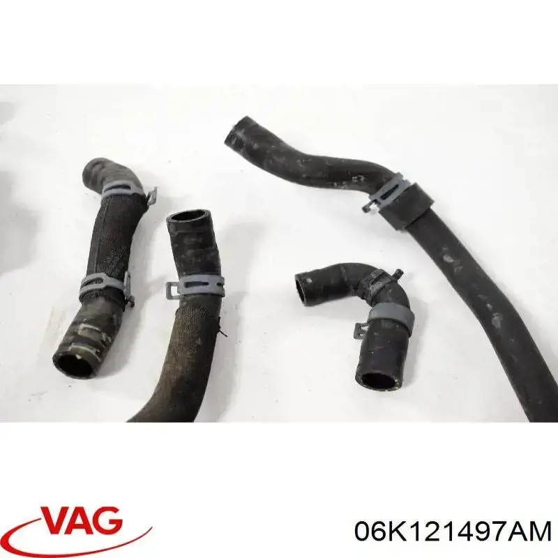 Mangueira (cano derivado) do sistema de esfriamento VAG 06K121497AM preço, a partir de 107,69 USD