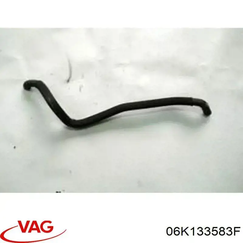 06K133583F VAG Mangueira (cano derivado) de bomba de vácuo